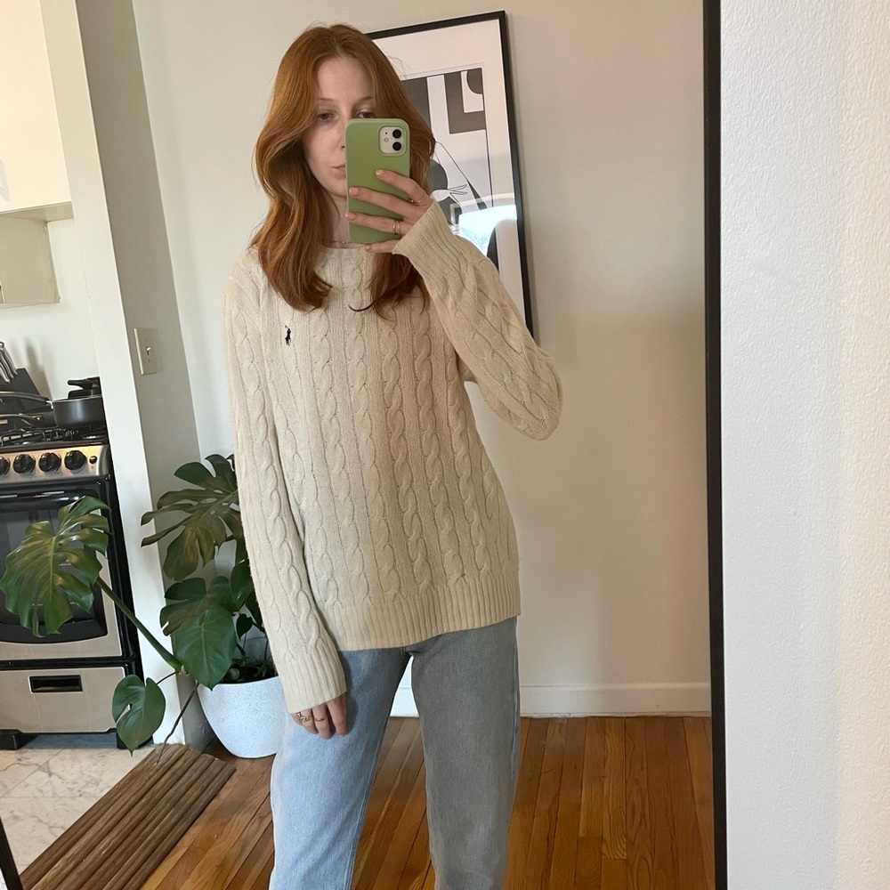Ralph Lauren Cashmere Blend Classic Sweater